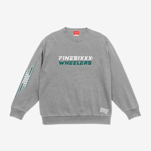 画像2: FINESIXXX (ファインシックス) | FINE-FLAG GRAPHIC CREW NECK SWEAT 