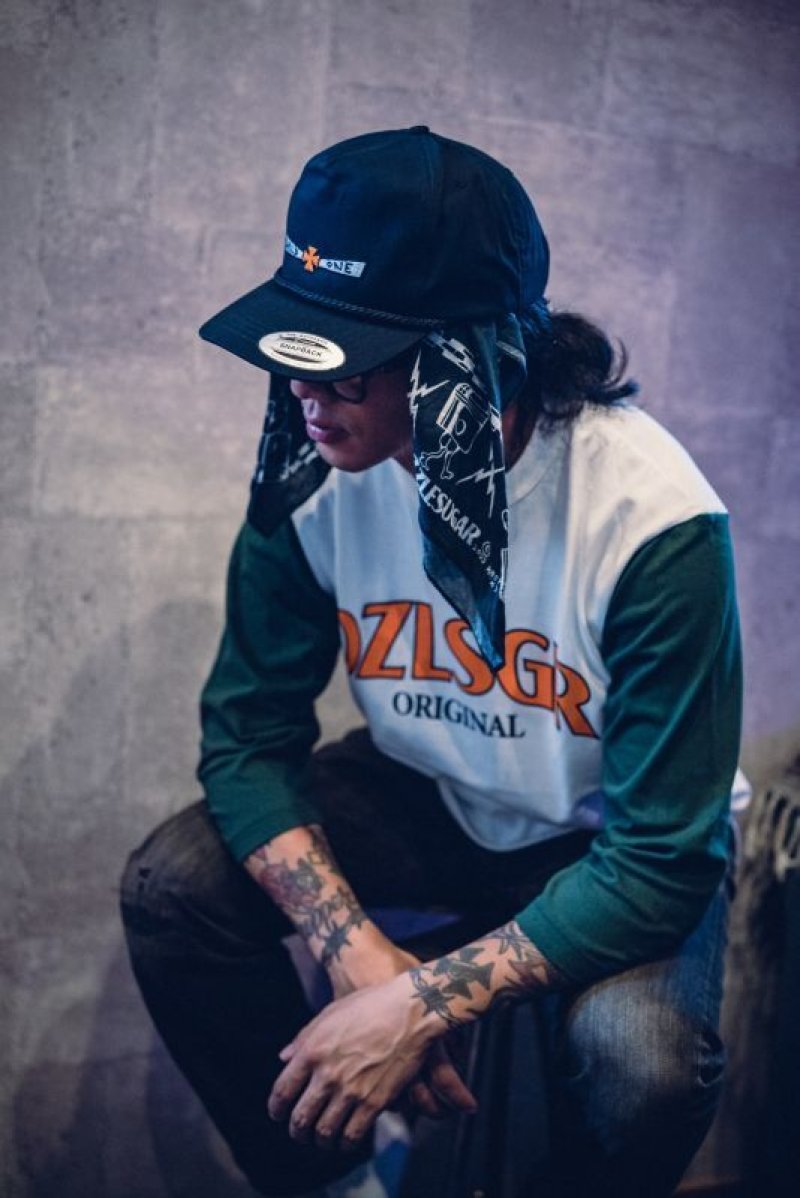 画像1: DAZZLESUGAR (ダズルシュガー) 3/4sleeve baseball tee 