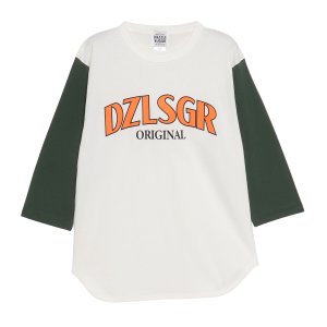 画像1: DAZZLESUGAR (ダズルシュガー) 3/4sleeve baseball tee 