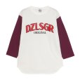 画像1: DAZZLESUGAR (ダズルシュガー) 3/4sleeve baseball tee  (1)