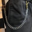 画像2: HATCHET Metal Work Studio | "SilverPlating" WalletChain 5  (2)