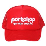 PORKCHOP GARAGE SUPPLY | WHEEL LOGO MESH CAP 
