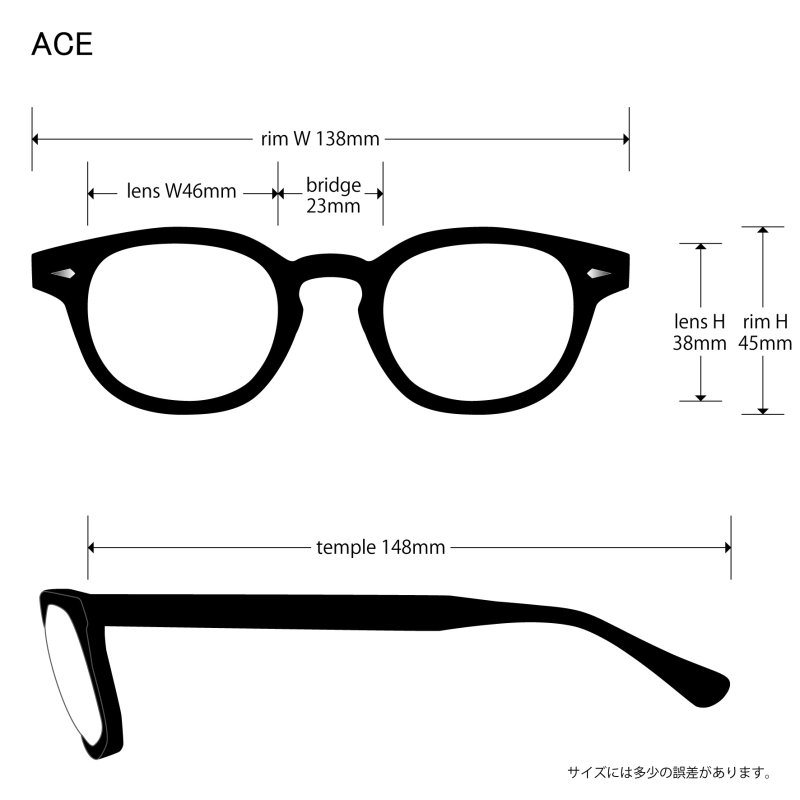 画像1: EVILACT eyewear (イーヴルアクト アイウェア) “ACE”  