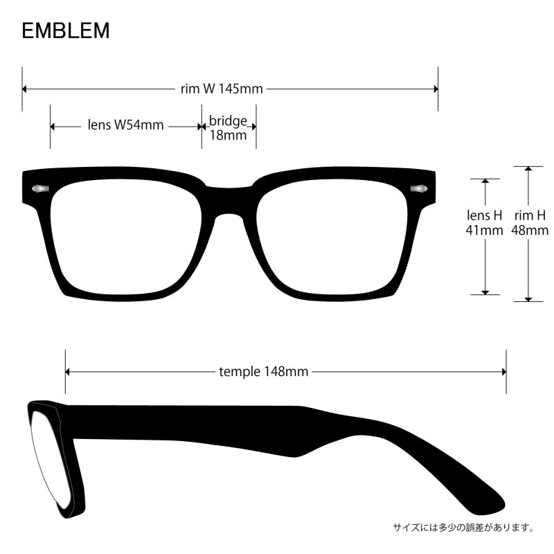 画像1: EVILACT eyewear (イーヴルアクト アイウェア) “EMBLEM”