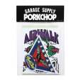 画像2: PORKCHOP GARAGE SUPPLY | AP STICKER SET  (2)