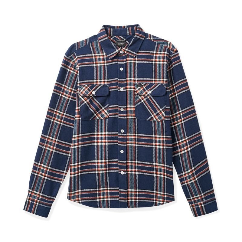 画像1: 【30%OFF】BRIXTON (ブリクストン) | BOWERY L/S FLANNEL  (1)
