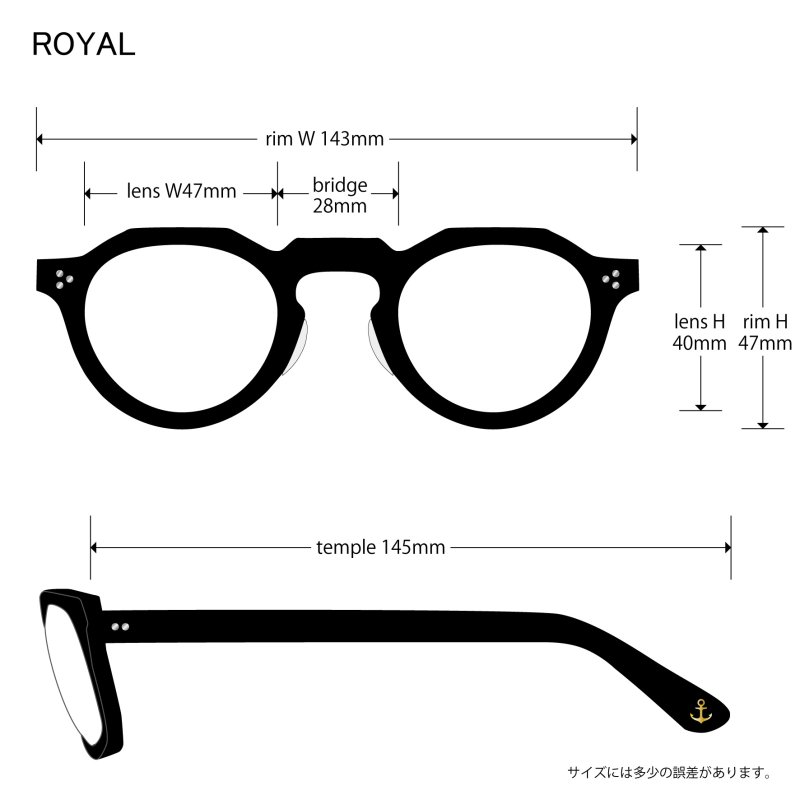 画像1: EVILACT eyewear (イーヴルアクト アイウェア) | “ROYAL”
