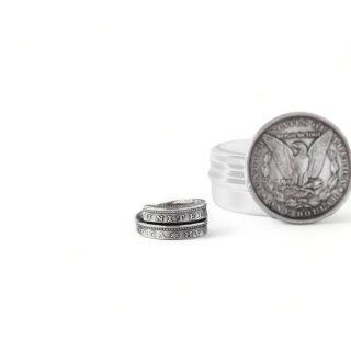 RAOING (ローイング) | Morgan Dollar Spiral Ring [Silver900] | 通販