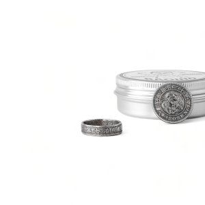 画像2: RAOING (ローイング) | 20銭銀貨 コインリング 