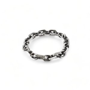 画像1: RAOING (ローイング) | Seamless Shave Chain Bracelet 