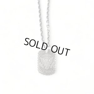 画像1: RAOING (ローイング) | Half Dollar ID Pendant【Eagle】