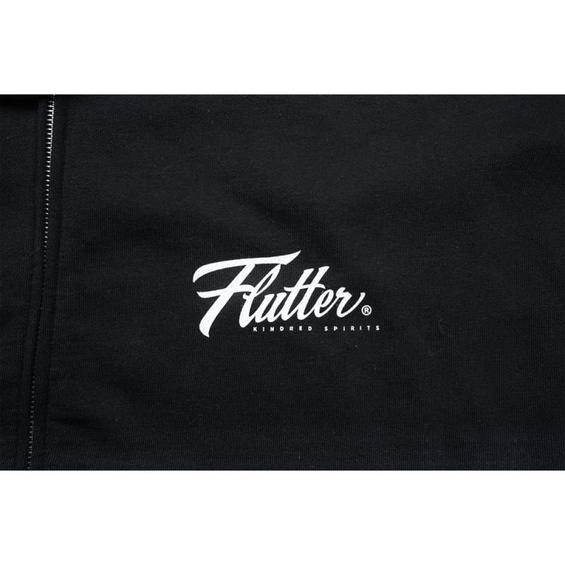 画像5: 【30%OFF】FLUTTER (フラッター) | B/S Eagle Graphic Zip Up Hoodie  (5)