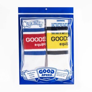 画像1: GOODSPEED equipment | GOODSPEED equipment High 2P Socks 