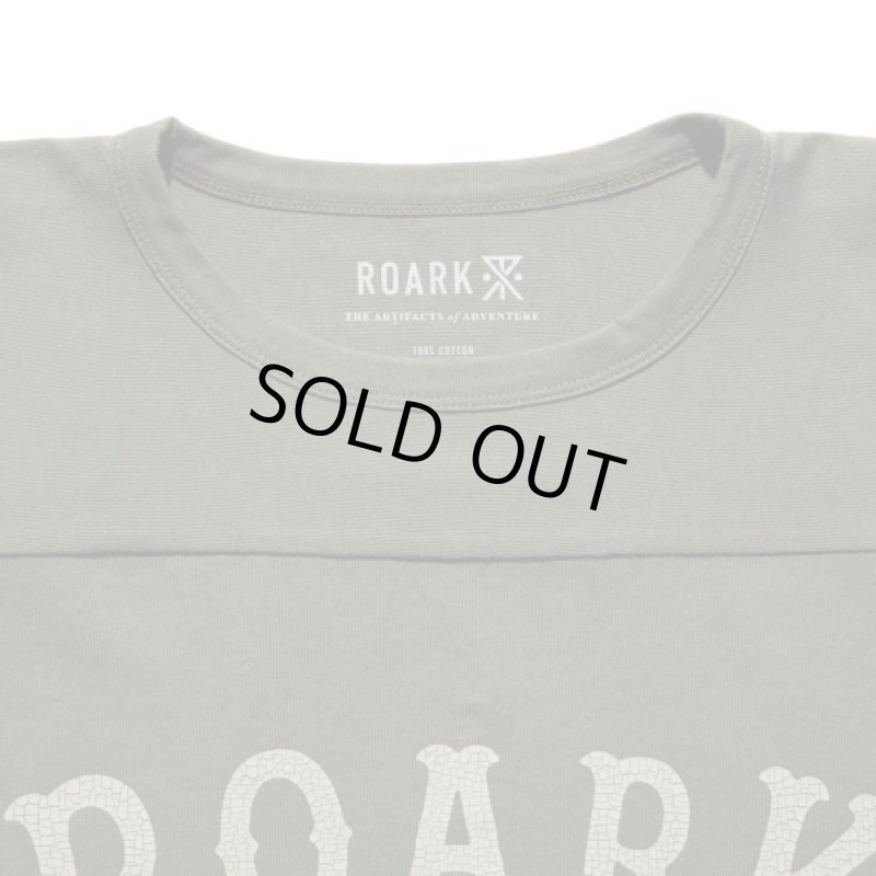 画像3: ROARK (ロアーク) | “MEDIEVAL LOGO” 3/4 SLEEVE TEE  (3)