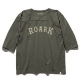 ROARK REVIVAL (ロアーク リバイバル) “MEDIEVAL LOGO” 3/4 SLEEVE TEE 