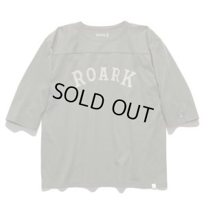 画像1: ROARK (ロアーク) | “MEDIEVAL LOGO” 3/4 SLEEVE TEE 