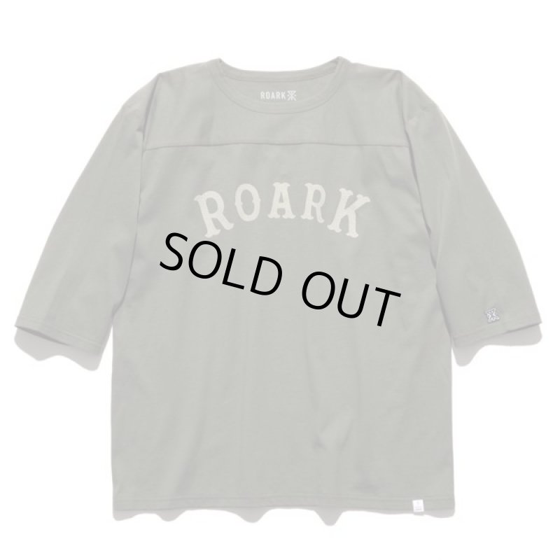 画像1: ROARK (ロアーク) | “MEDIEVAL LOGO” 3/4 SLEEVE TEE  (1)
