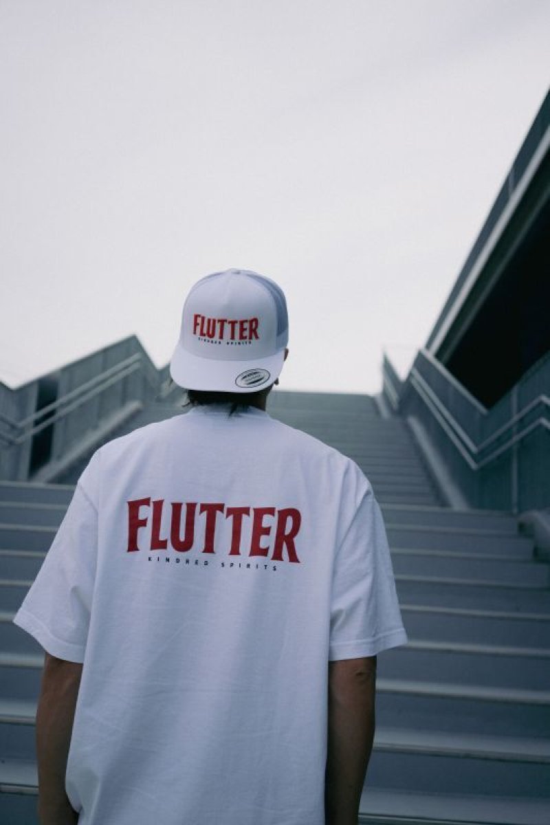 画像2: FLUTTER (フラッター) | OG Logo Mesh Cap 