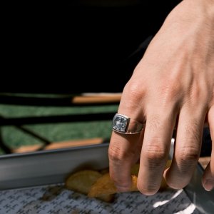 画像6: RAOING (ローイング) | Harf Dollar Signet Ring 