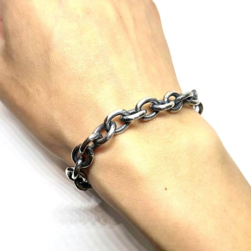 画像7: HATCHET Metal Work Studio (ハチェットメタルワークスタジオ) | HB-17-SP(Silver925Parts) "SilverPlating" Bracelet  (7)