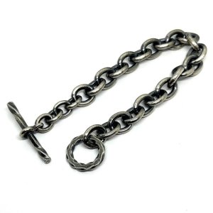 画像2: HATCHET Metal Work Studio (ハチェットメタルワークスタジオ) | HB-17-SP(Silver925Parts) "SilverPlating" Bracelet 