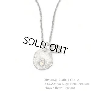 画像3: RAOING (ローイング) | Flower Heart Pendant 【Polish】