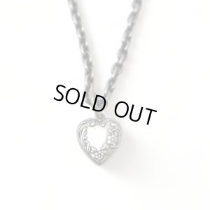 画像1: RAOING (ローイング) | Flower Heart Pendant 【Polish】