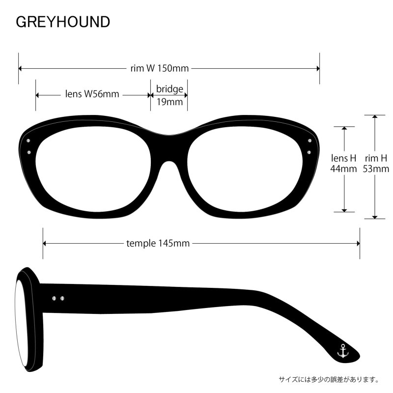 画像1: EVILACT eyewear (イーヴルアクト アイウェア) | “GREYHOUND” 