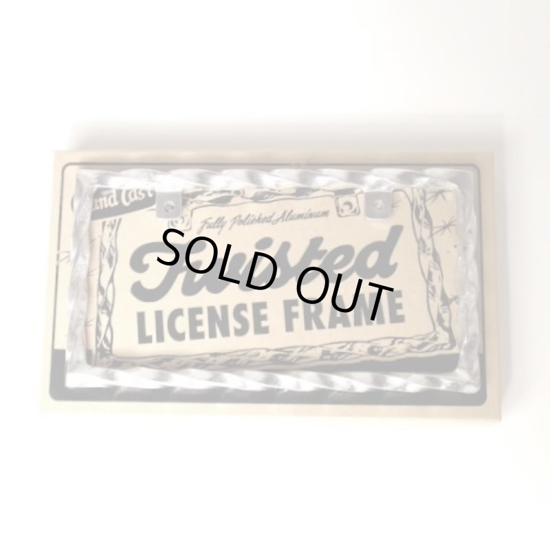 画像1: HWZN.MFG.CO. | Twisted License Frame  (1)