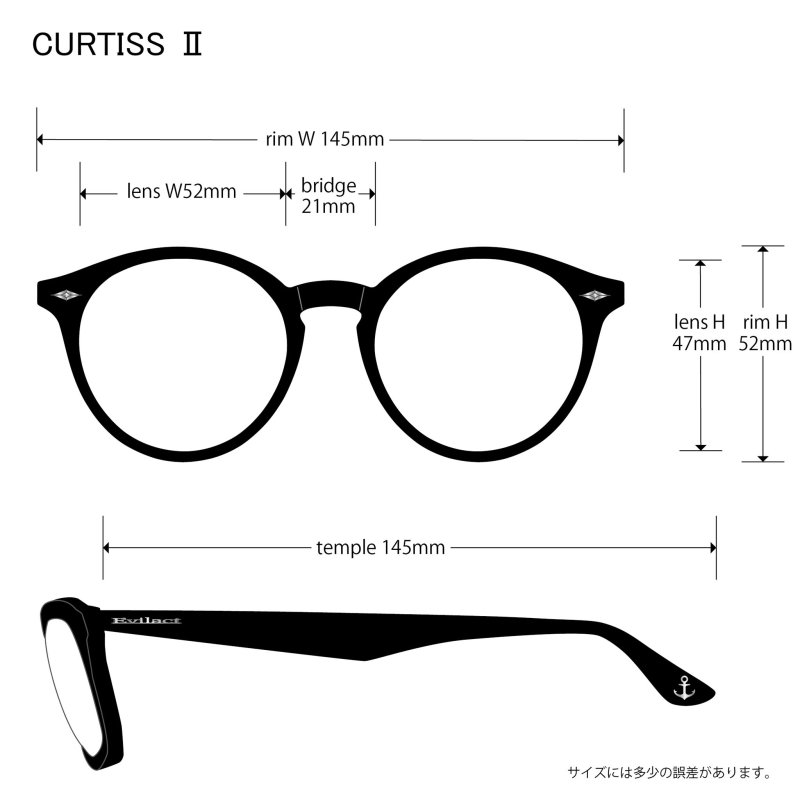 画像2: EVILACT eyewear (イーヴルアクト アイウェア) | “CURTISS II”