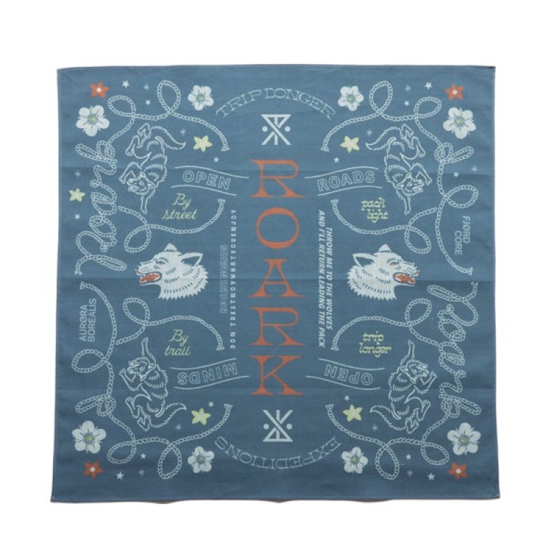 画像2: ROARK (ロアーク) | "GNARWAY" TRIP BANDANA (2)