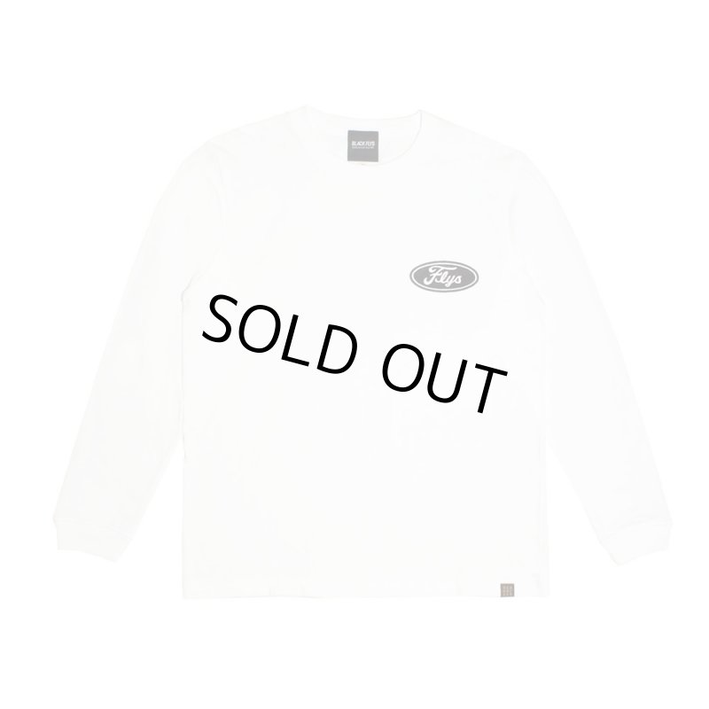 画像1: BLACK FLYS (ブラックフライ) | FURY OVAL WAPPEN L/S TEE  (1)