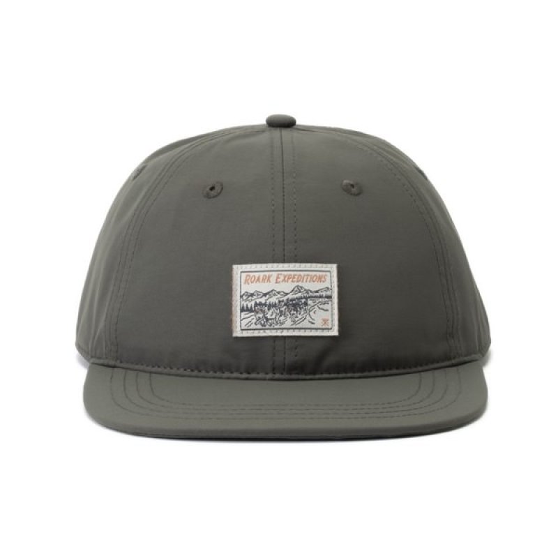 画像1: ROARK (ロアーク) | "CAMPOVER" 6PANEL CAP - MID  (1)