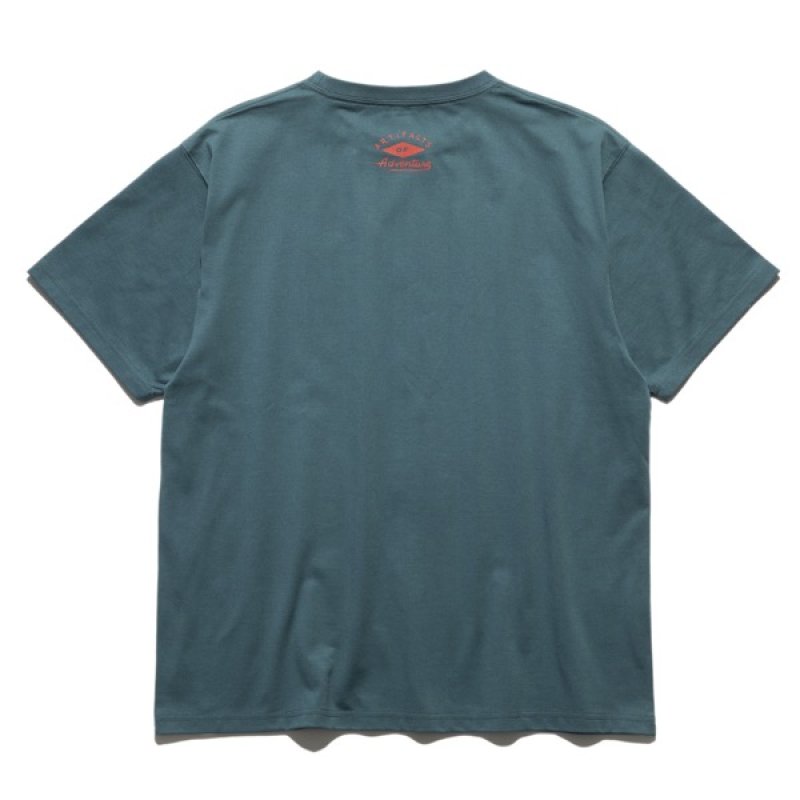 画像2: ROARK (ロアーク) | "DIAMOND SCRIPT" FINE TECH DRY TEE  (2)