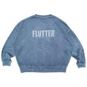画像2: FLUTTER (フラッター) | Pigment Dye B/S OG logo Sweat 