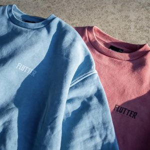 画像7: FLUTTER (フラッター) | Pigment Dye B/S OG logo Sweat 