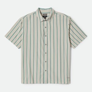 画像1: BRIXTON (ブリクストン) | CRU STRIPE S/S WVN 