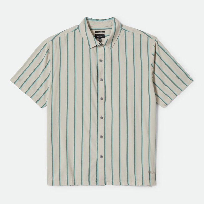 画像1: BRIXTON (ブリクストン) | CRU STRIPE S/S WVN  (1)