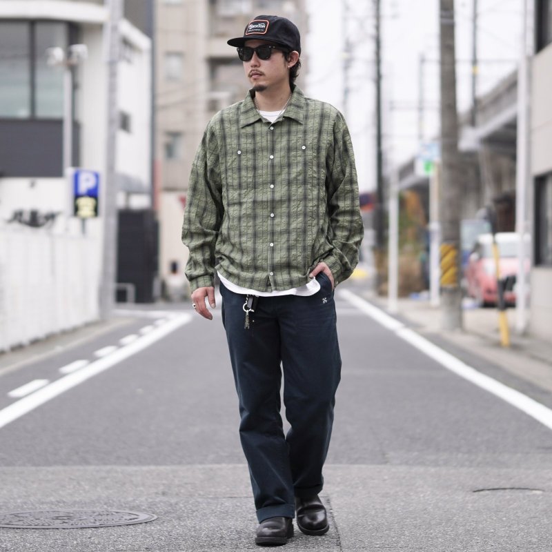 画像4: Vin&Age | LIGHT FABRIC SHIRT  (4)
