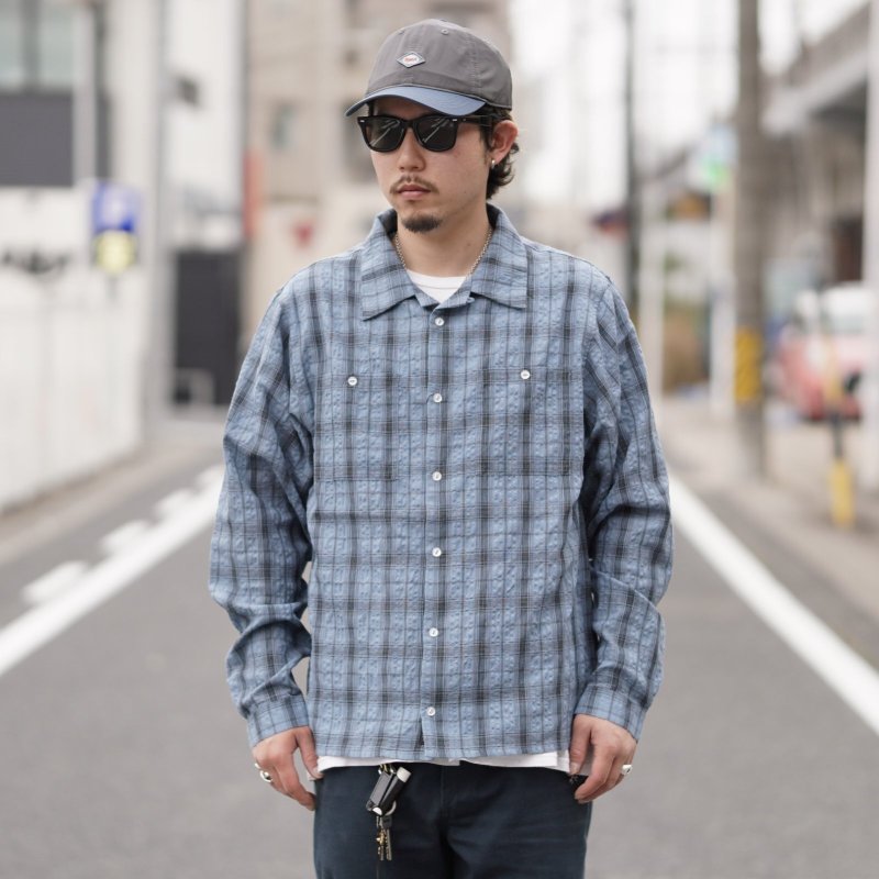 画像1: Vin&Age | LIGHT FABRIC SHIRT  (1)