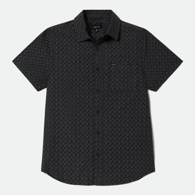 画像1: BRIXTON (ブリクストン) | CHARTER PRINT S/S WVN  (1)