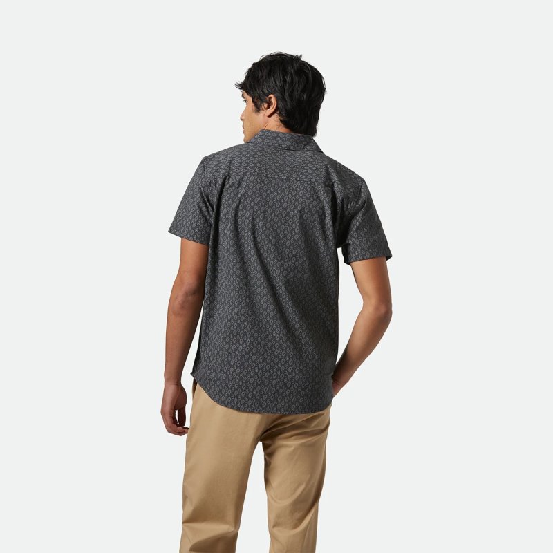 画像6: BRIXTON (ブリクストン) | CHARTER PRINT S/S WVN  (6)