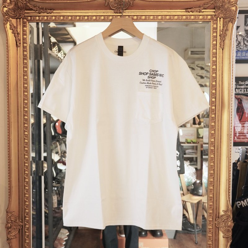 画像2: SAMS (サムズ) | CHOP SHOP POCKET TEE  (2)