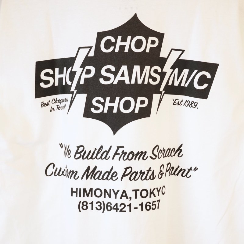 画像3: SAMS (サムズ) | CHOP SHOP POCKET TEE  (3)