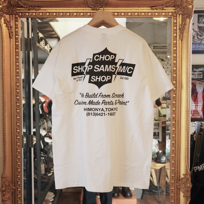 画像1: SAMS (サムズ) | CHOP SHOP POCKET TEE  (1)
