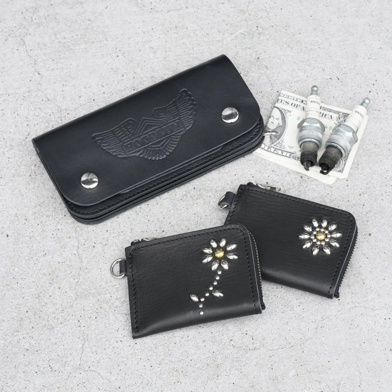 画像1: Hoodlum (フッドラム) | STUDS COIN CASE 