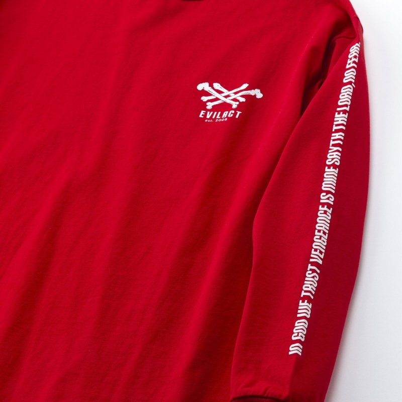 画像4: EVILACT (イーヴルアクト) | CROSS BONE LS  (4)
