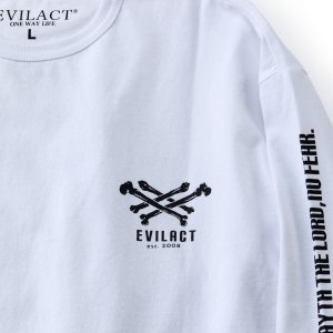 画像3: EVILACT (イーヴルアクト) | CROSS BONE LS 