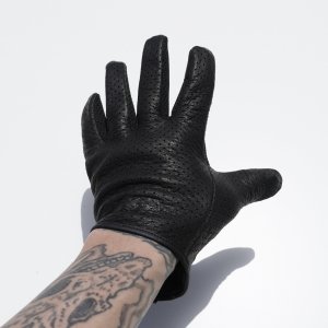画像9: BME | DEERSKIN PUNCHING MESH GLOVE 