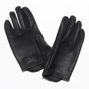 画像1: BME | DEERSKIN PUNCHING MESH GLOVE 
